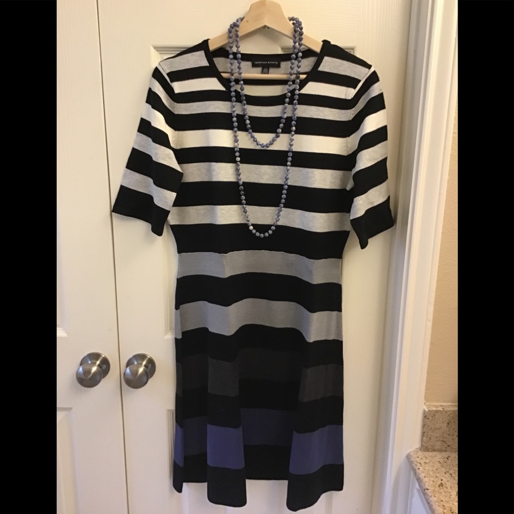 Knit 3/4 Sleeve Dress